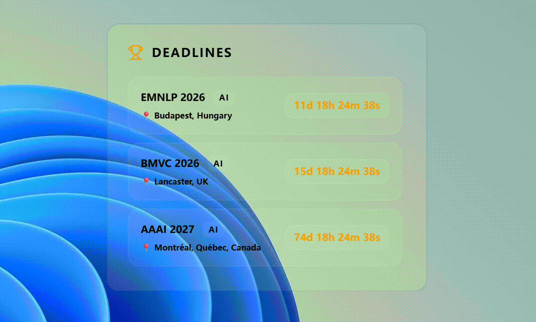 Deadline Tracker Widget